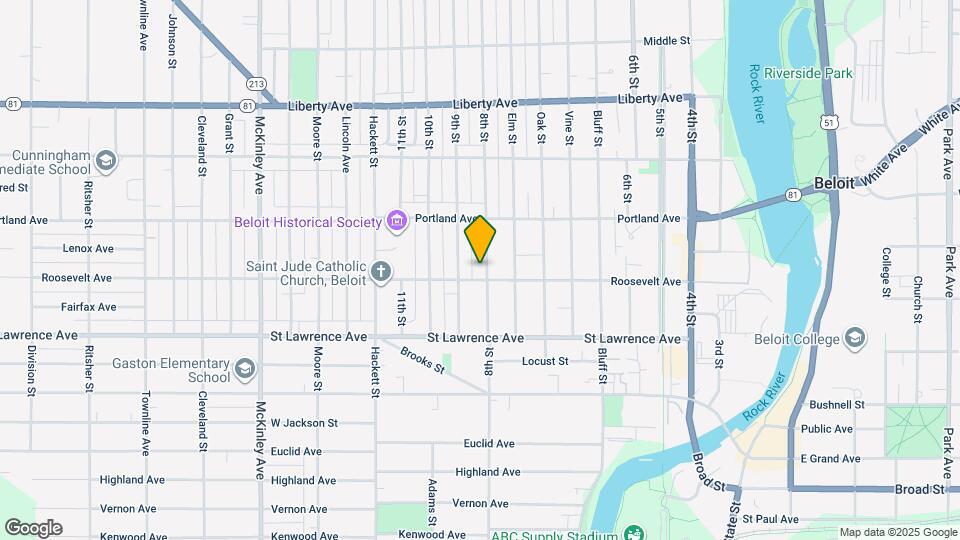 806 8th St Map and Location Details