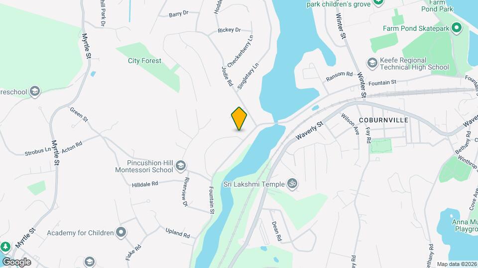 58 Cutler Dr Map and Location Details