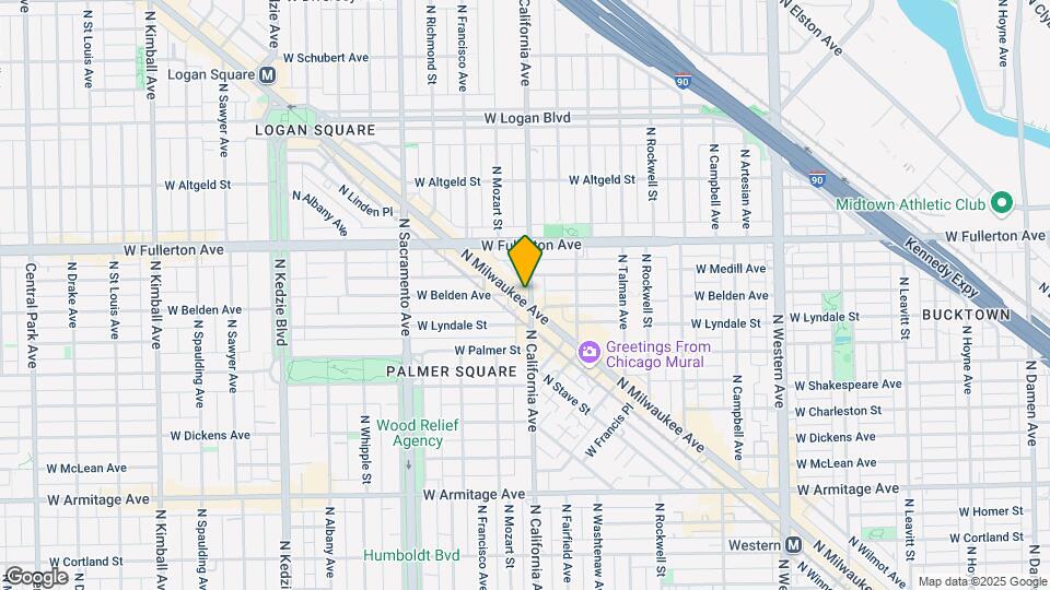 2315 N Milwaukee Ave Mapa y Detalles de la Ubicación