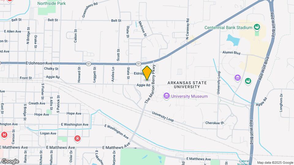 1918 Aggie Rd Mapa y Detalles de la Ubicación