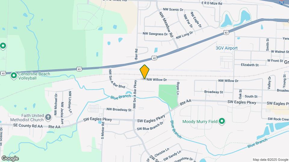 1211 NW Willow Dr Map and Location Details