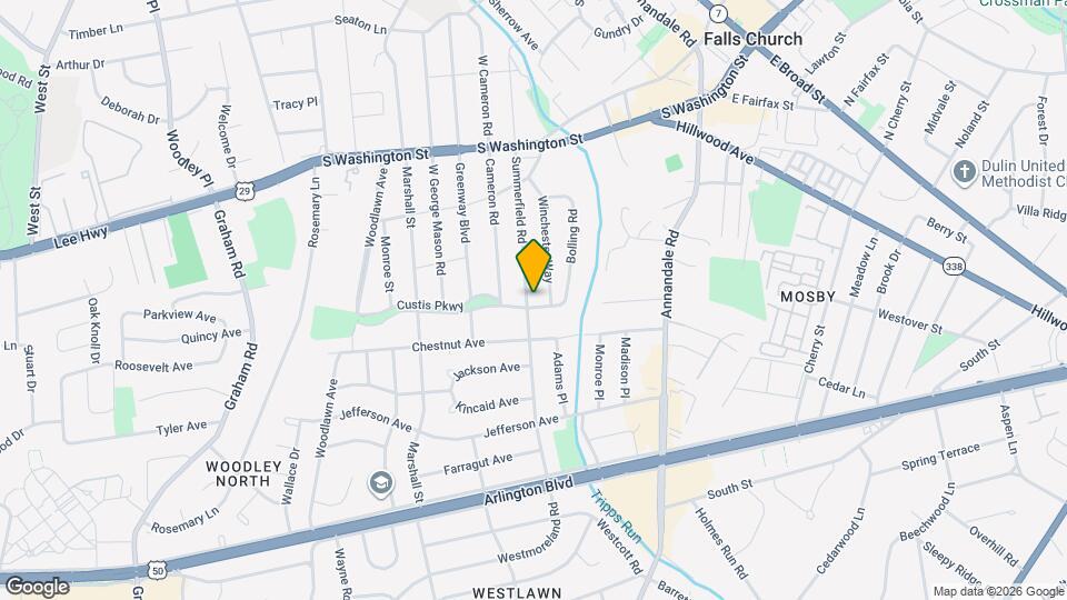 2843 Summerfield Rd Map and Location Details