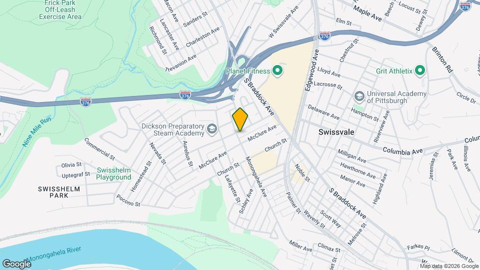 1703 Monongahela Ave, Unit 1703 1 Mapa y Detalles de la Ubicación