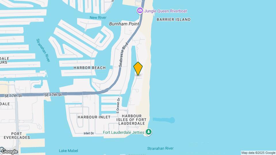 1586 S Ocean Ln Mapa y Detalles de la Ubicación