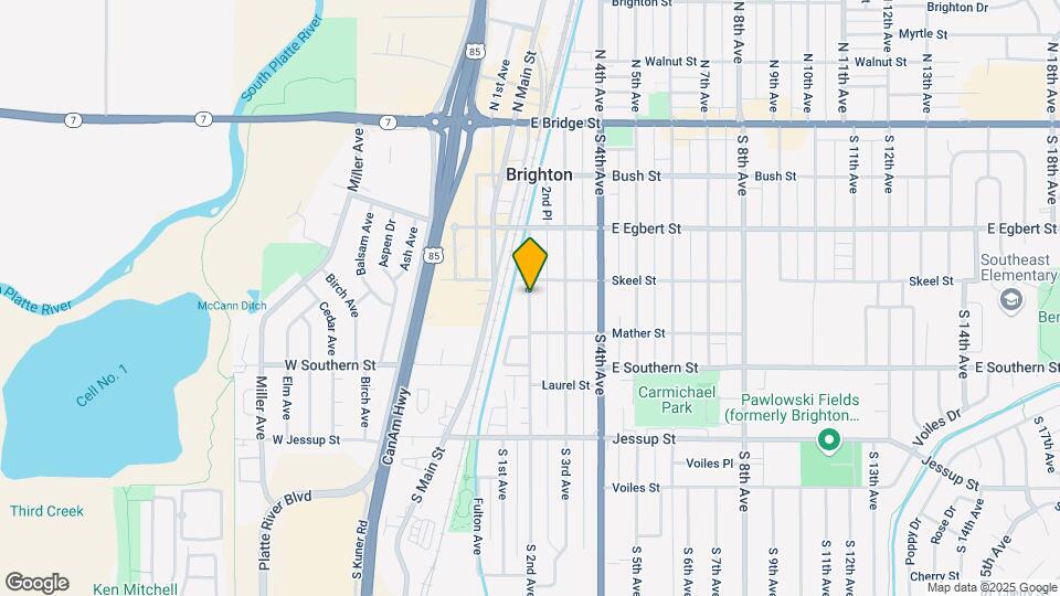 320 S 2nd Ave Map and Location Details