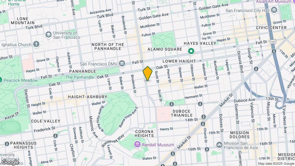270 Divisadero St Map and Location Details