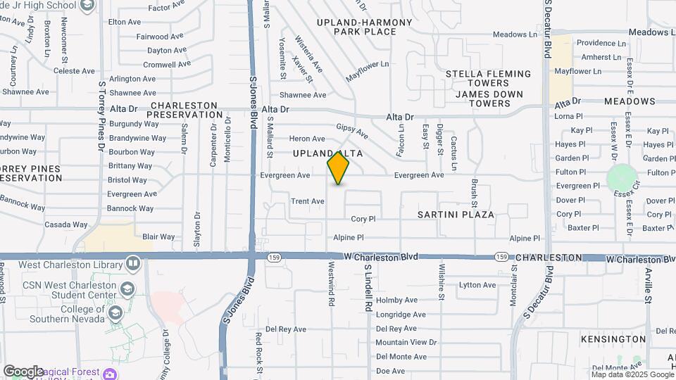 804 Antonio Dr Map and Location Details