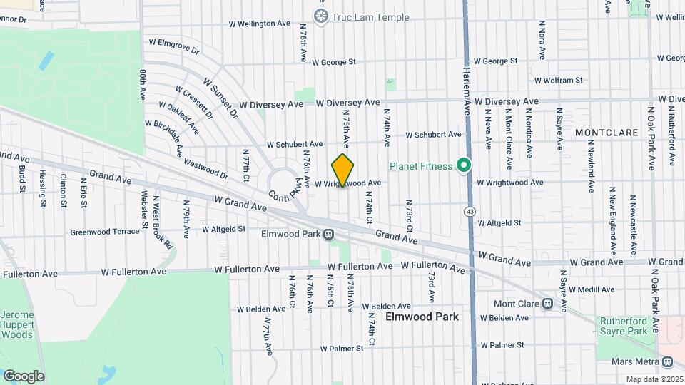 2538 N 75th Ave Map and Location Details