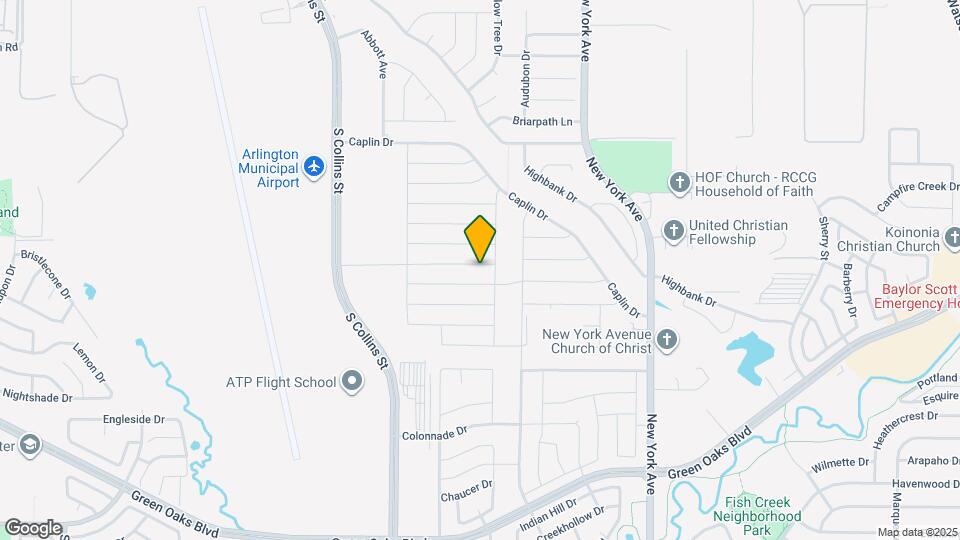 1508 Endicott Dr Map and Location Details