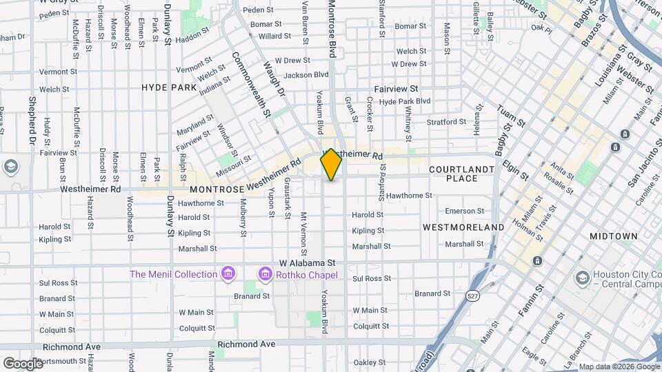 3300 Montrose Blvd Map and Location Details
