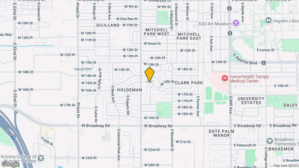 809 W 16th St Mapa y Detalles de la Ubicación