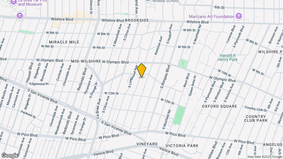 1112 S Tremaine Ave, Unit 1112 Map and Location Details