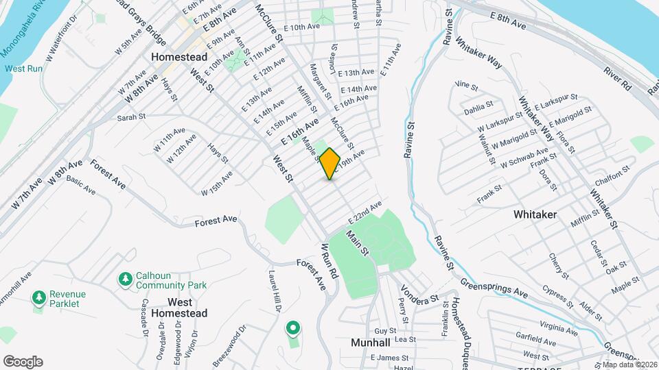 1910 Maple St Map and Location Details