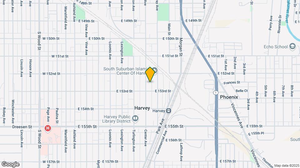 15229 Center Ave Map and Location Details