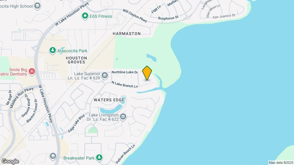 14105 N Lake Branch Ln Map and Location Details