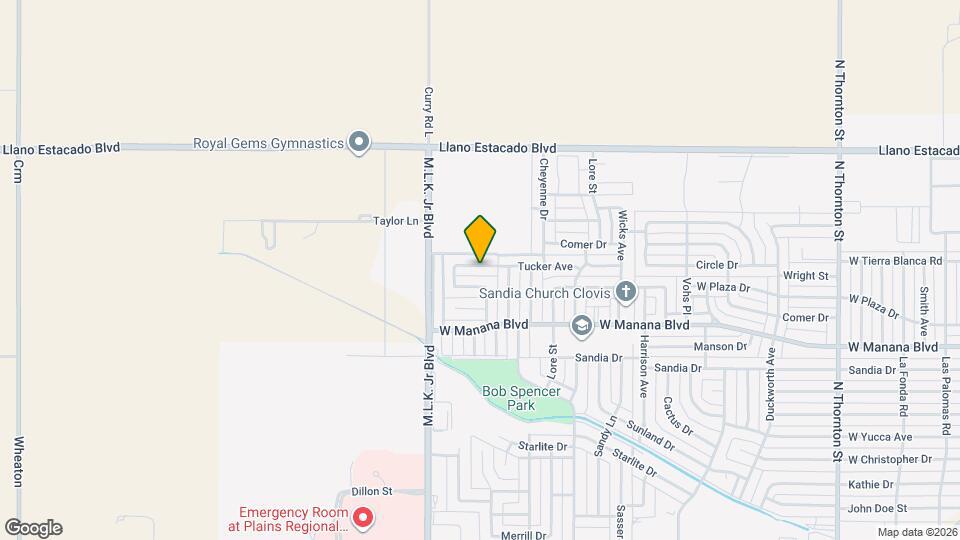 513 Tucker Ave Map and Location Details