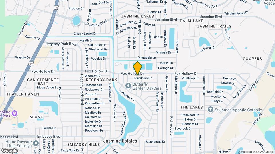 7705 Farmlawn Dr Map and Location Details