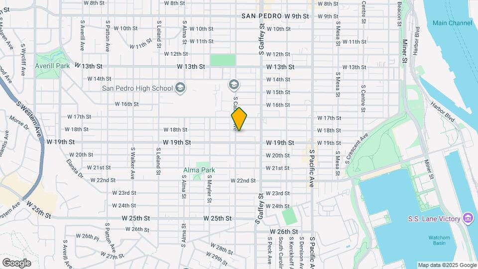 789 W 18th St Map and Location Details