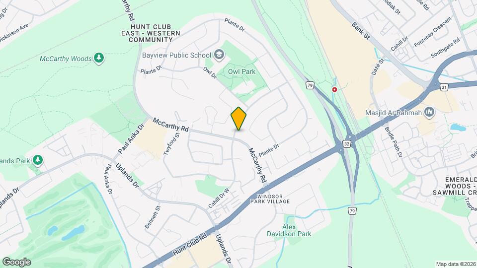 960 Cahill Dr W Map and Location Details