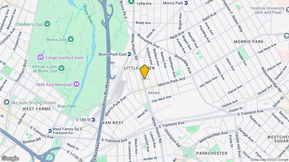 1816 White Plains Mapa y Detalles de la Ubicación