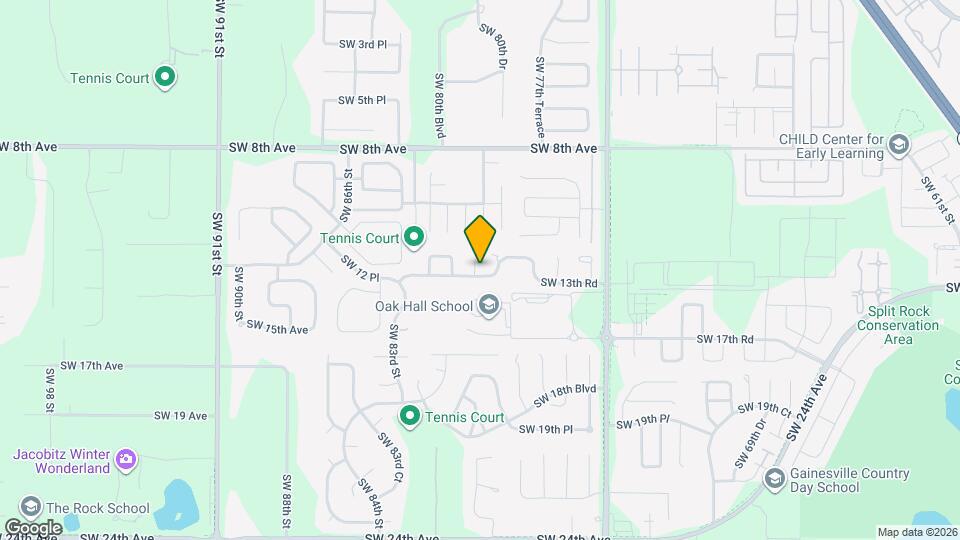 1301 SW 80th Dr Map and Location Details