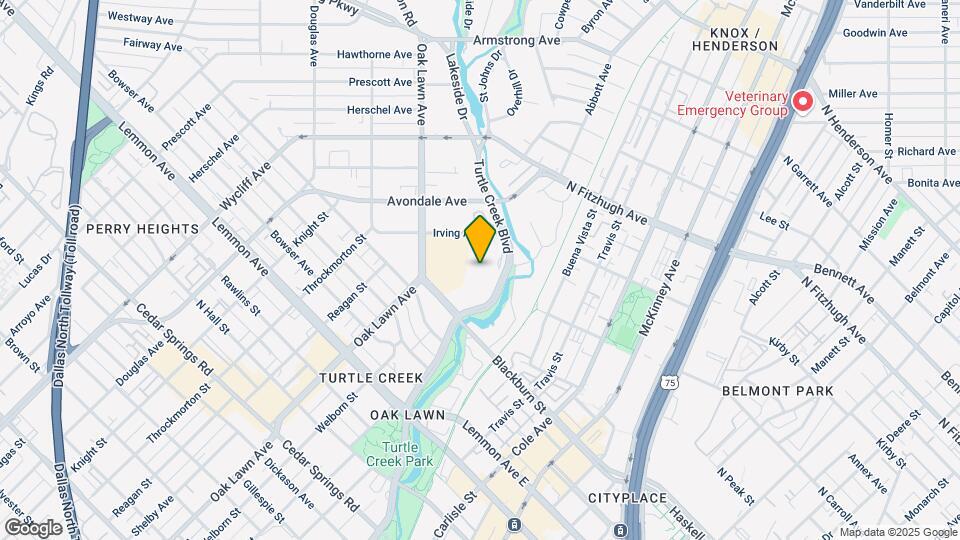 3883 Turtle Creek Blvd Map and Location Details