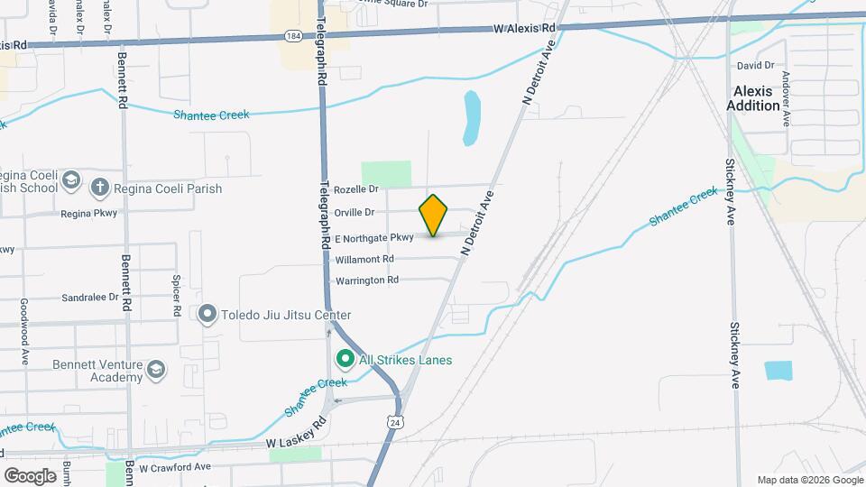 306 E Northgate Pkwy Map and Location Details