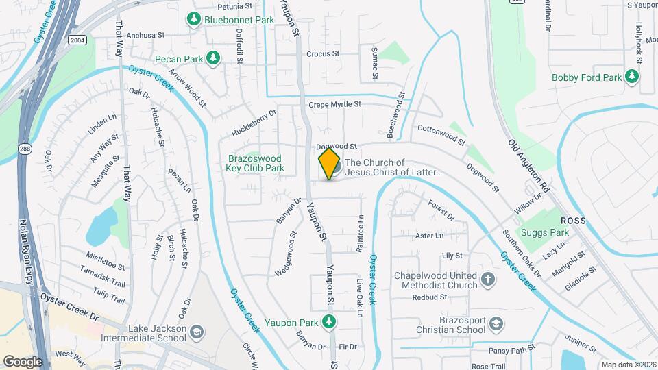 509 Southern Oaks Dr Map and Location Details