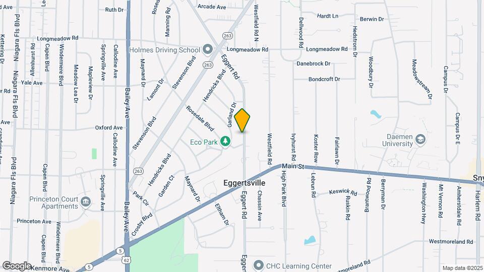 1388 Eggert Rd Map and Location Details