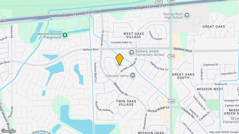 7339 Wimberly Oaks Ln Map and Location Details