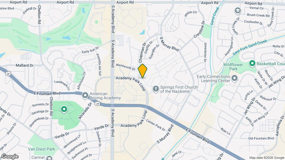 1044 Petra Heights Map and Location Details