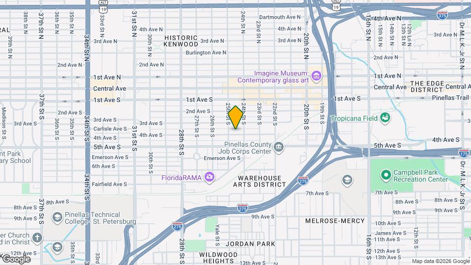 2439 4th Ave S Map and Location Details