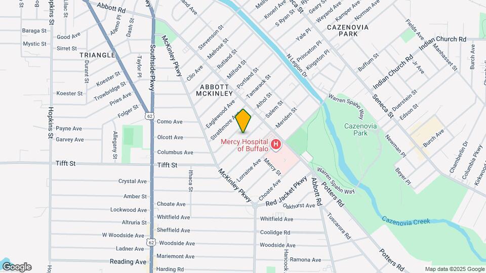 86 Edgewood Ave Map and Location Details