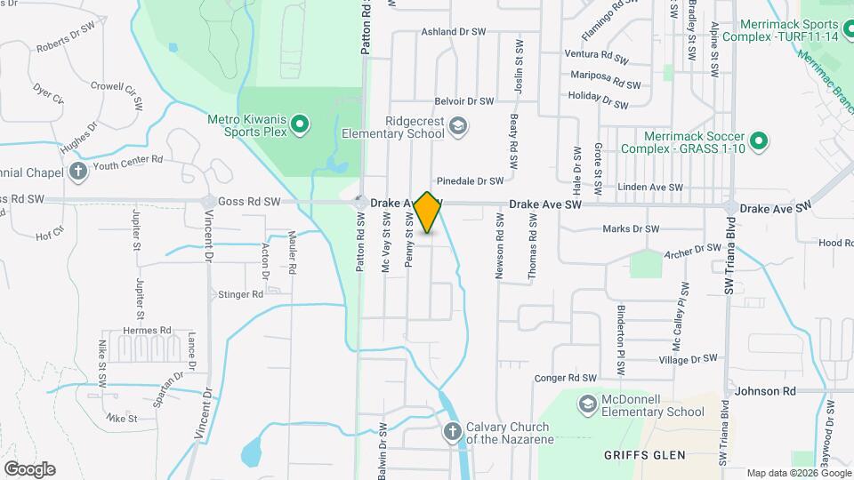 3818 Troy Swasey Blvd SW Map and Location Details