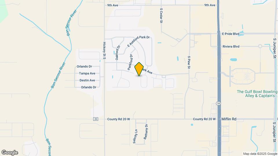 2708 Hampton Park Cir Map and Location Details