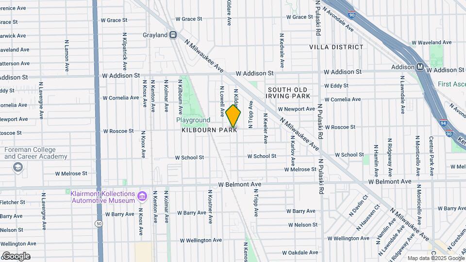 3354 N Kildare Ave Mapa y Detalles de la Ubicación