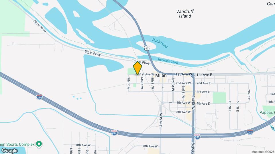 612 1st Ave W Mapa y Detalles de la Ubicación