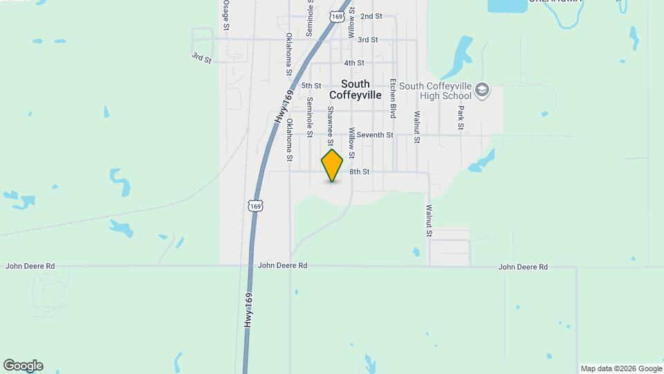 813 Shawnee St Map and Location Details