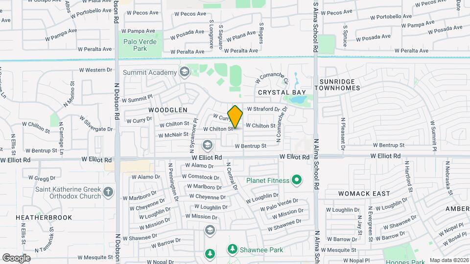 1411 W Chilton St Map and Location Details