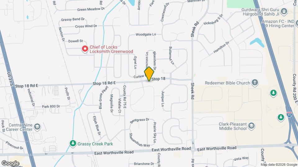 956 Fred Ln Mapa y Detalles de la Ubicación