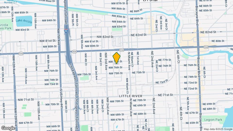 111 NW 76th St Mapa y Detalles de la Ubicación