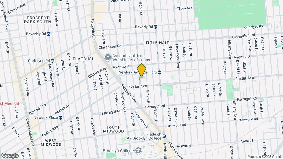 1257 Rogers Ave Mapa y Detalles de la Ubicación