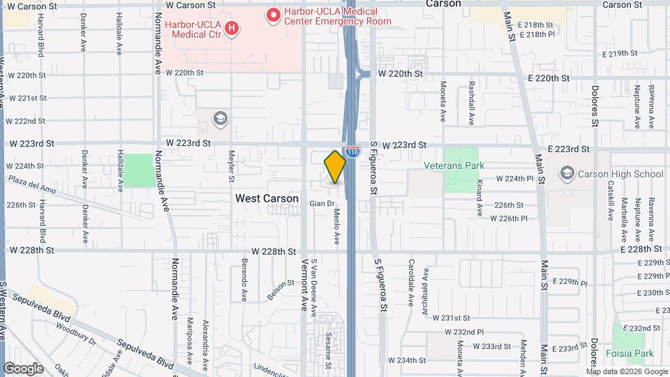 22330 Harbor Ridge Ln Map and Location Details