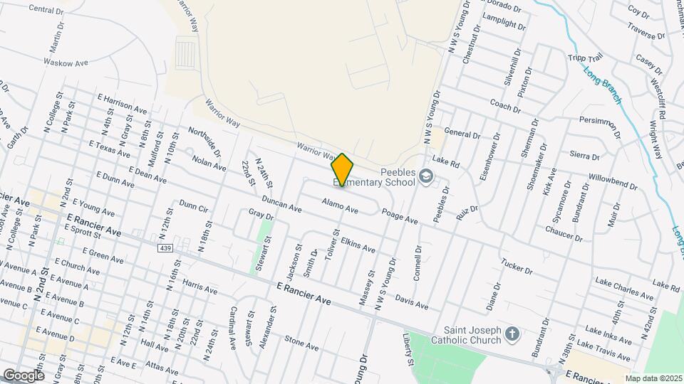 1712 Poage Ave Map and Location Details