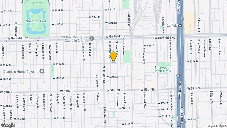 715 W 57th St Map and Location Details