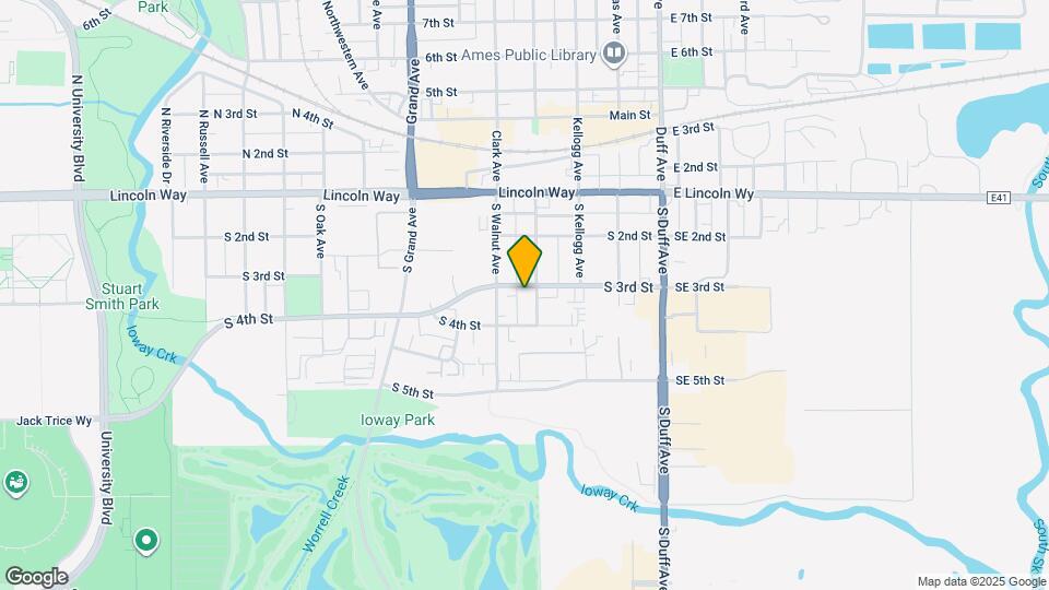 307 Washington Ave Map and Location Details