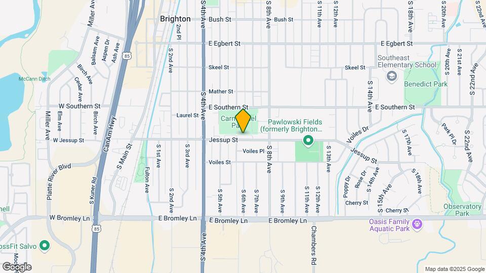 639 Jessup St Map and Location Details