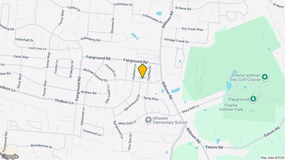 9811 Michael Edward Dr Map and Location Details