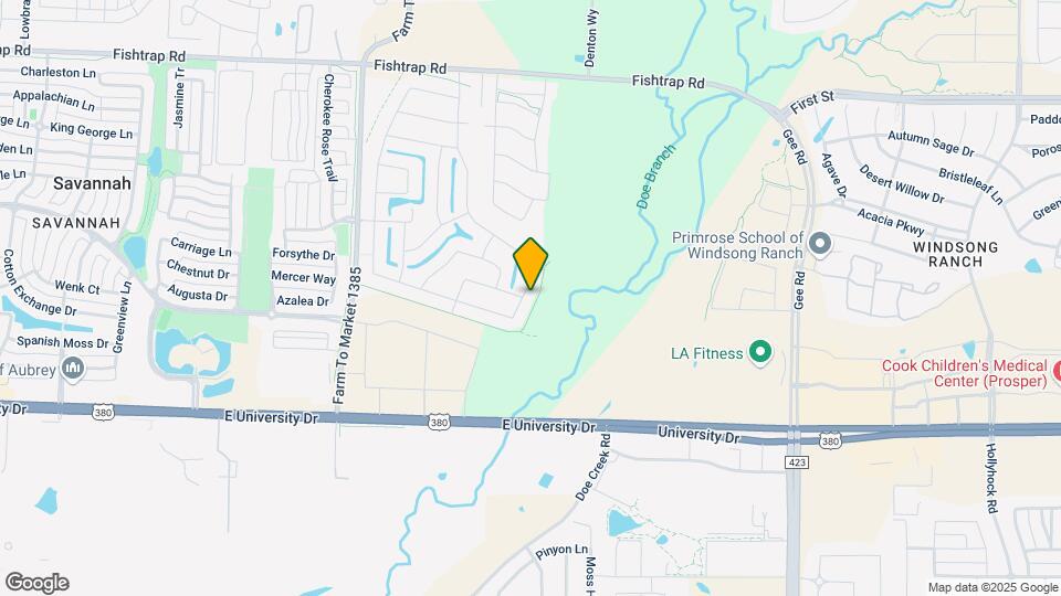 1131 Oakbrook St Map and Location Details