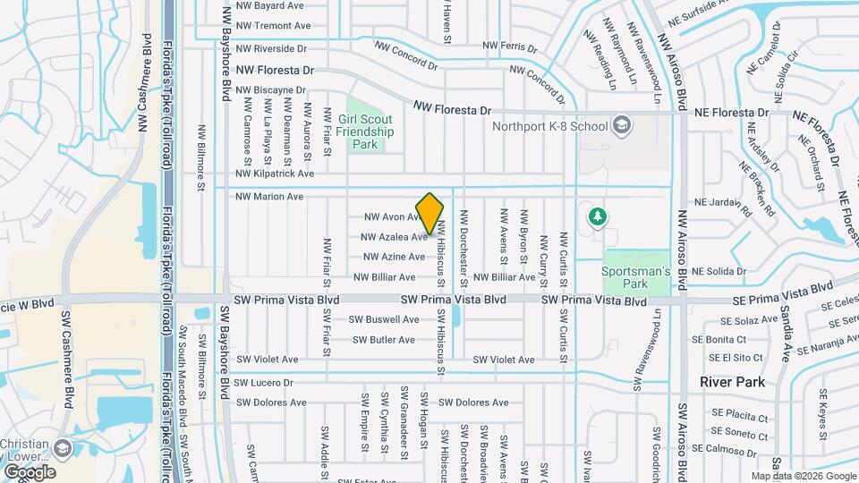 508 NW Azalea Ave Map and Location Details